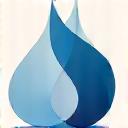 Stylized icon representing balanced hormones, possibly interlocking gears or abstract biological shapes.